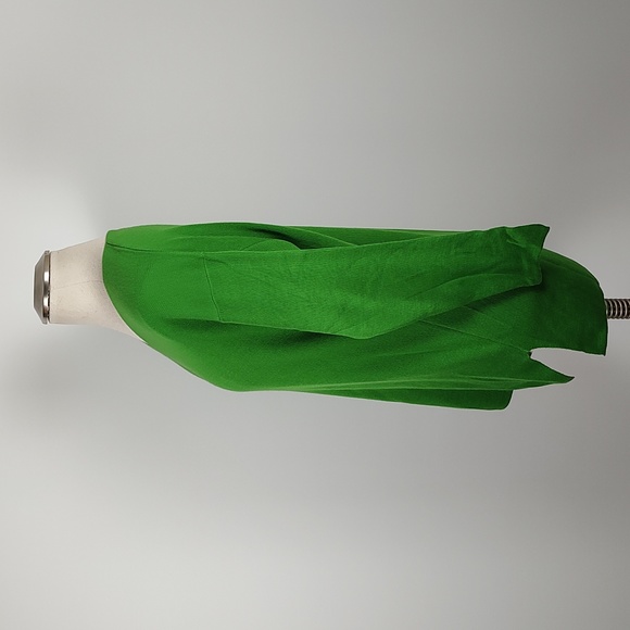 EUC 90s Made in Italy of Benetton Green Wool Blend Long Baggy Sweater SMALL - Picture 7 of 11